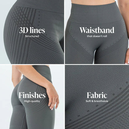 3D Legging | Dark Grey